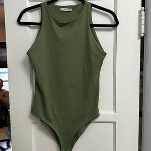 Green bodysuit